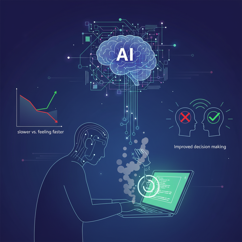 AI, 개발자 생산성 착각과 기술 퇴화: 스마트 활용법으로 함정 피하기